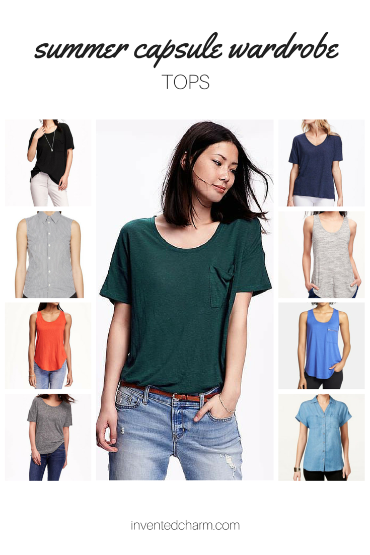 A Casual Summer Capsule Wardrobe – Invented Charm