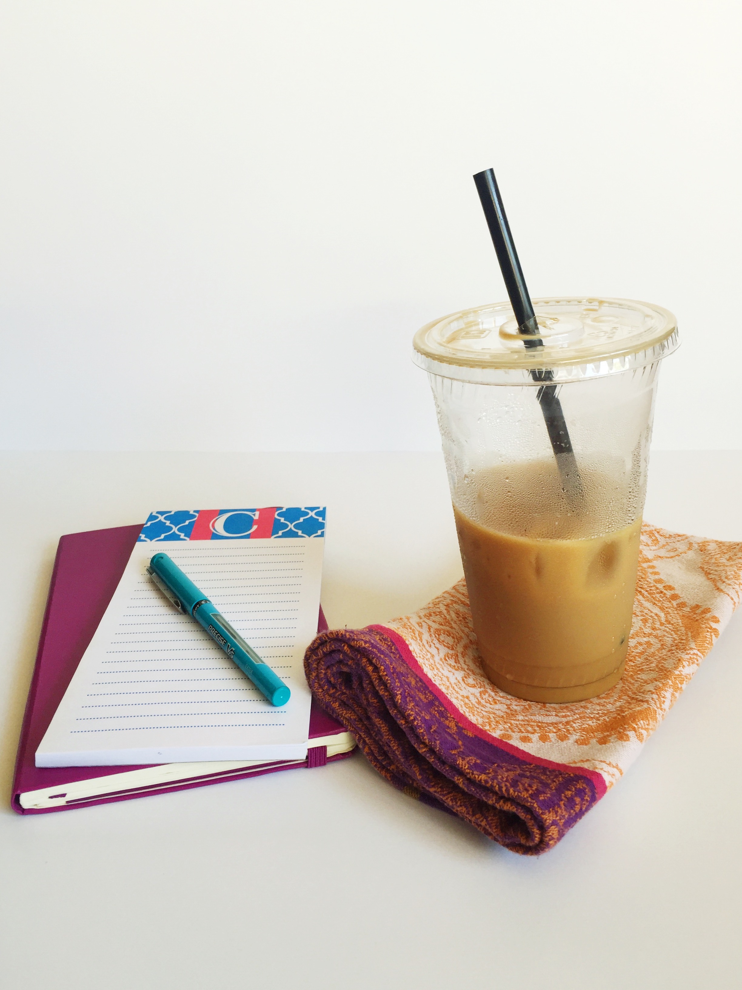 iced latte planner and to do list