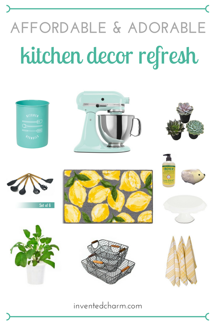 affordable and adorable ideas for an easy kitchen refresh