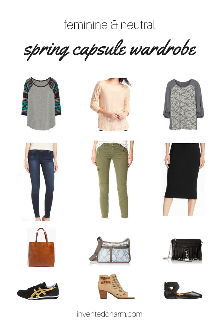 A casual summer capsule wardrobe